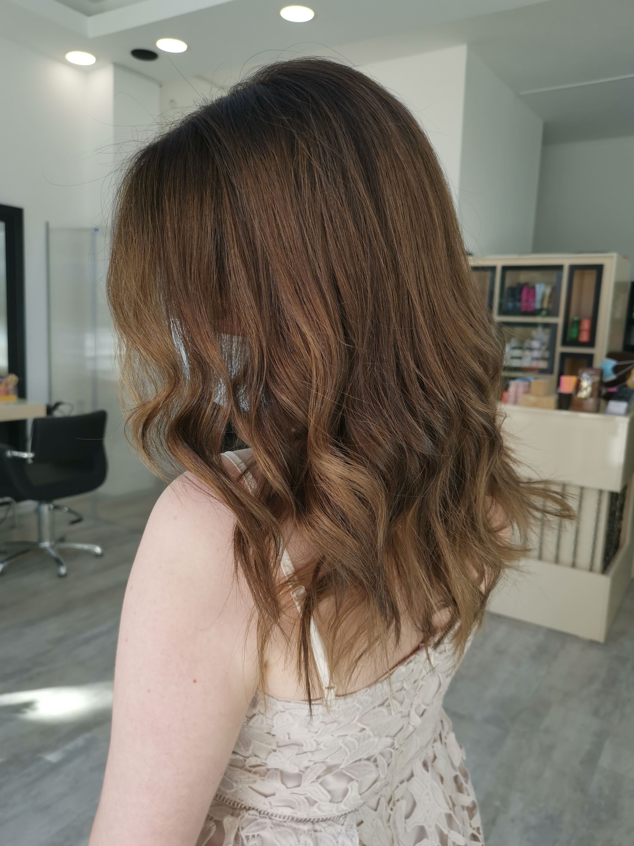 Balayage mit sanften Wellen, Ventus Friseure Hagen