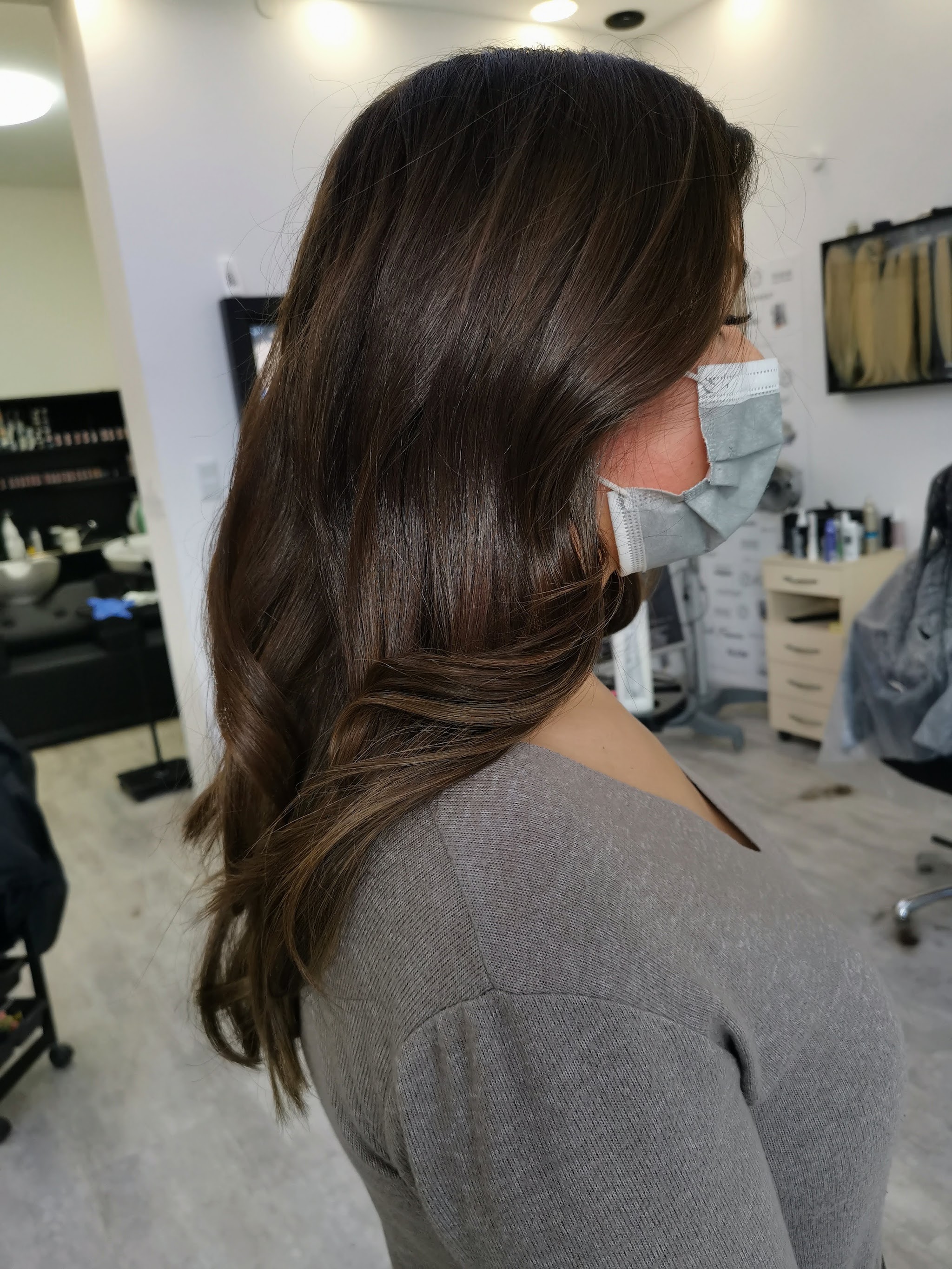 Langes Balayage-Ergebnis, Ventus Friseure Hagen